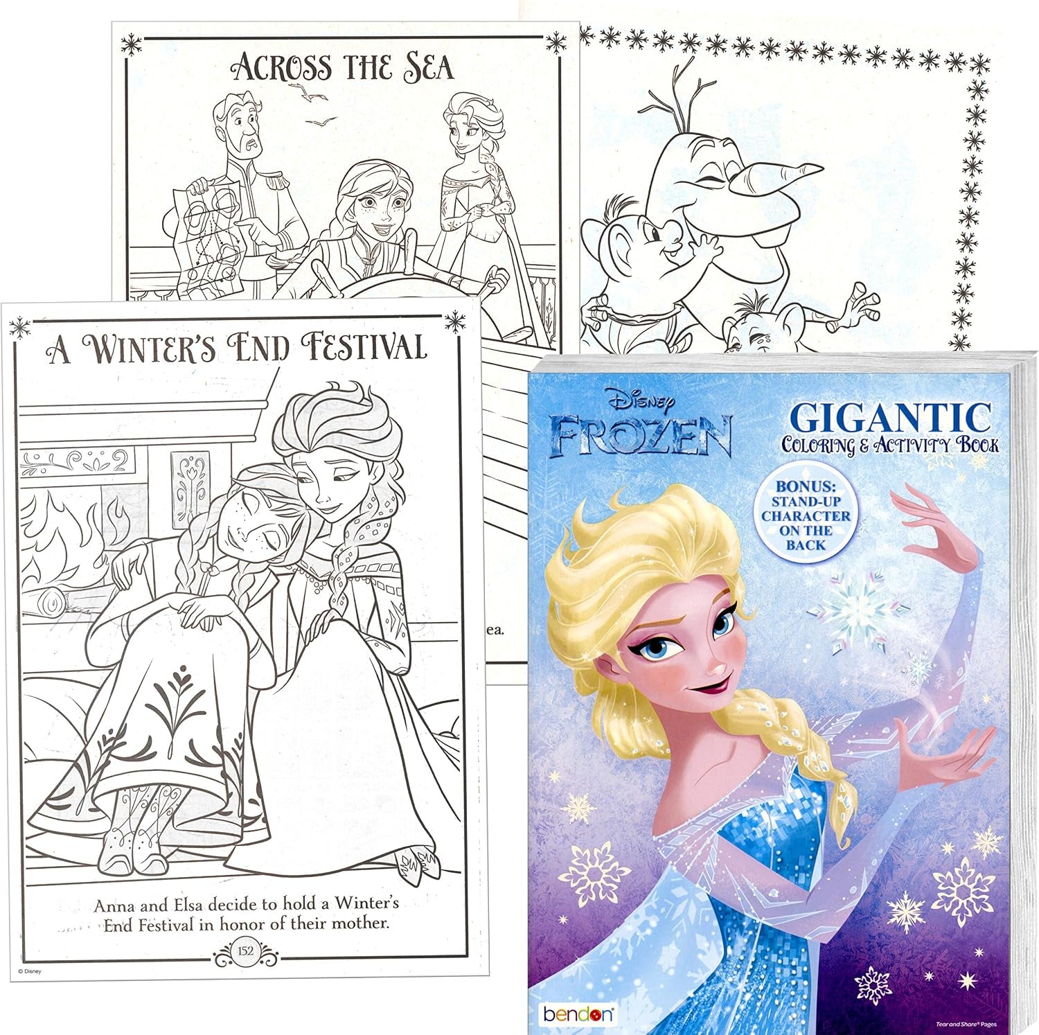 Frozen Coloring and Activity Book (Coloring Book)
