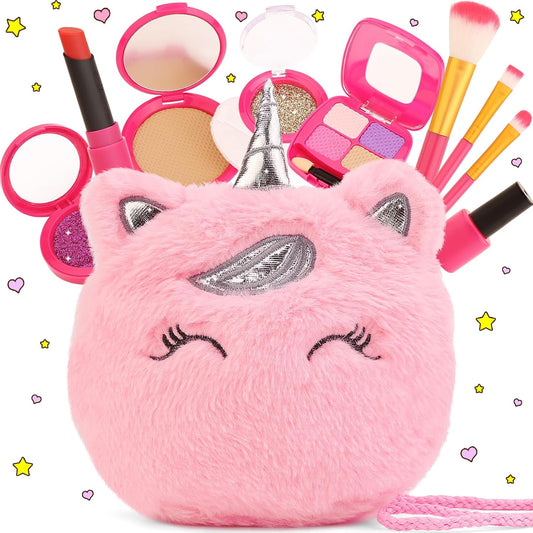 Pretend Makeup Kit for Toddlers Girls Toys Age 3 4 5 6 7 8 Years Old Gifts