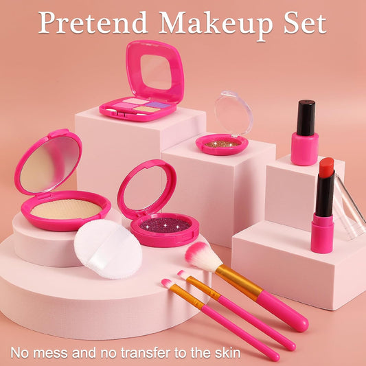 Pretend Makeup Kit for Toddlers Girls Toys Age 3 4 5 6 7 8 Years Old Gifts